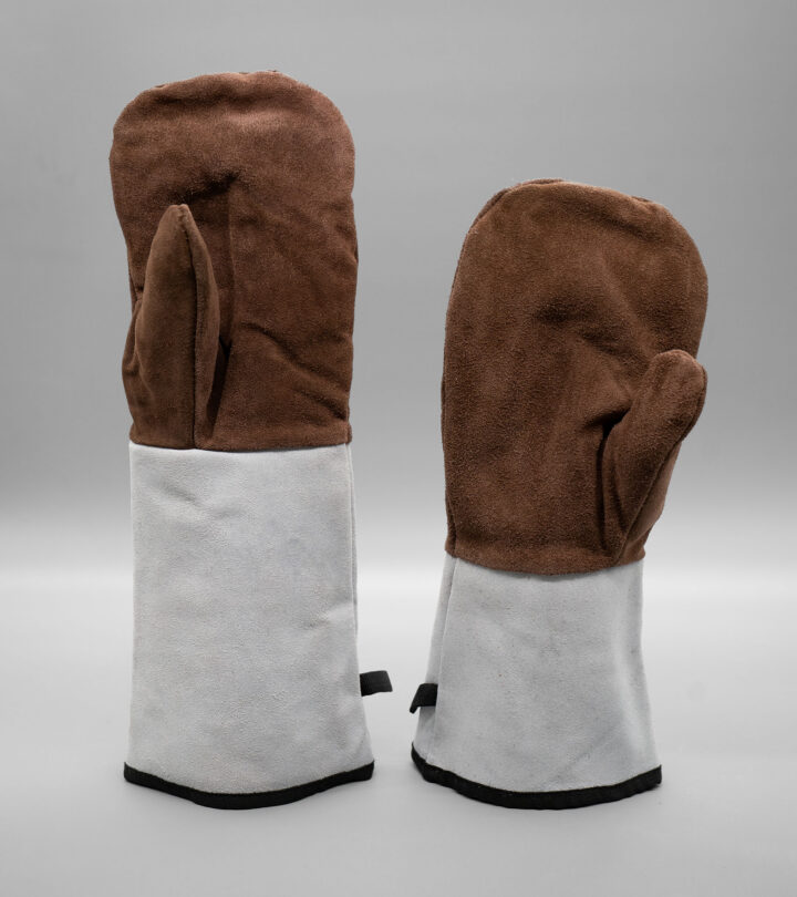 Backhandschuhe Leder (1 Paar)