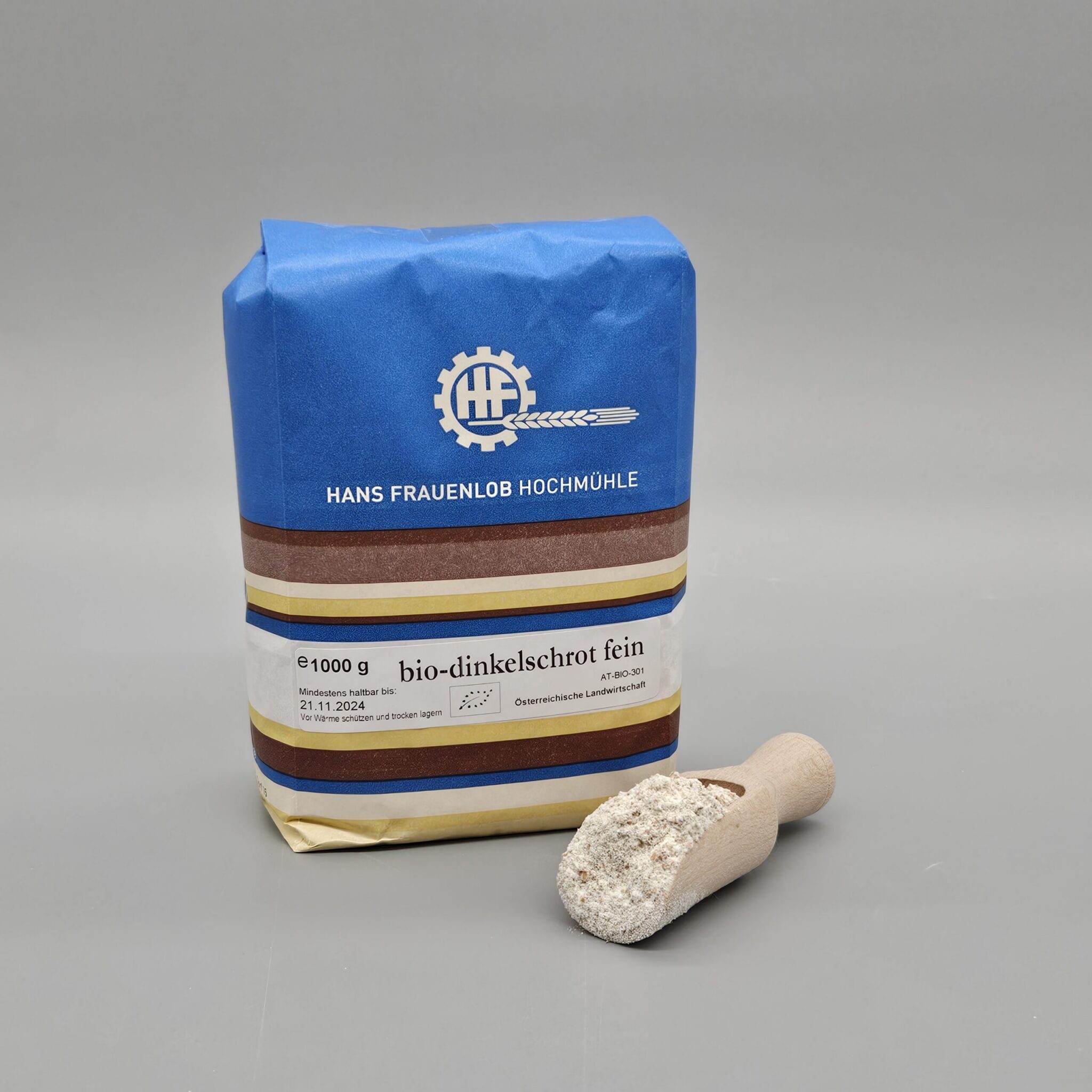 Bio-Dinkelschrot fein - Frauenlob Mühle (1kg)