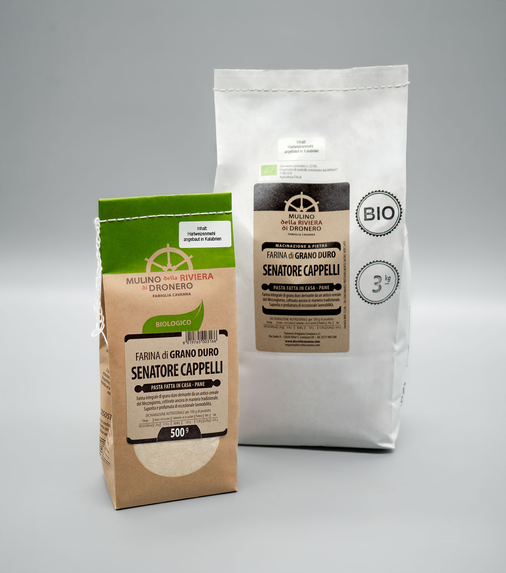 Senatore Cappelli Hartweizenmehl von Mulino di Dronero