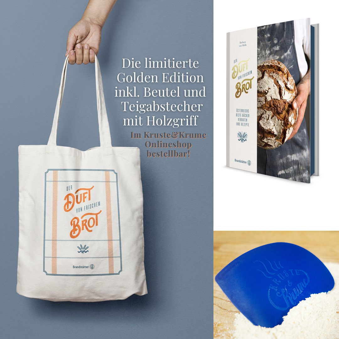 Der Duft von frischem Brot - Limitierte Golden Edition in Stofftasche mit gratis Teigkarte