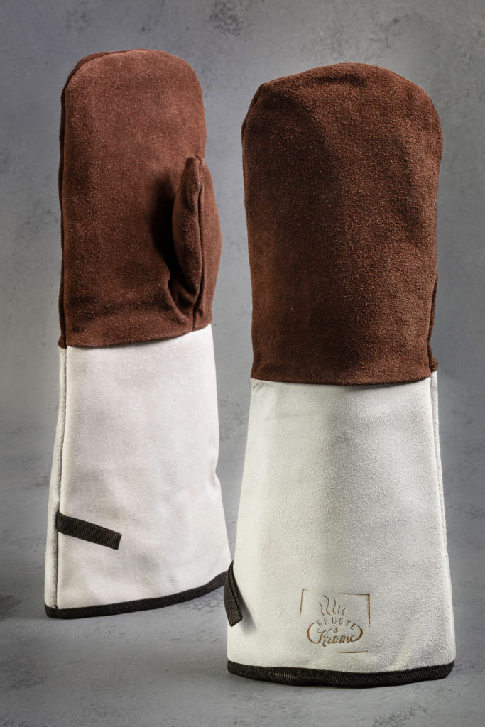 Backhandschuhe Leder - Kruste&Krume