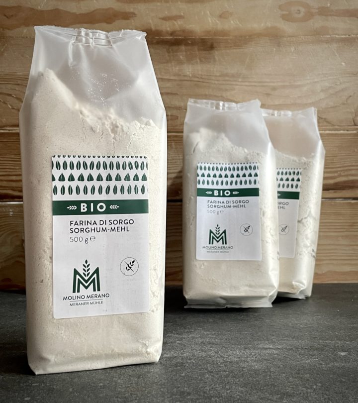 Bio-Sorghummehl glutenfrei von der Meraner Mühle