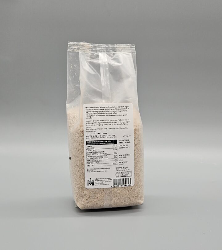 Flohsamenschalen Glutenfrei - Meraner Mühle (200g) – Bild 3