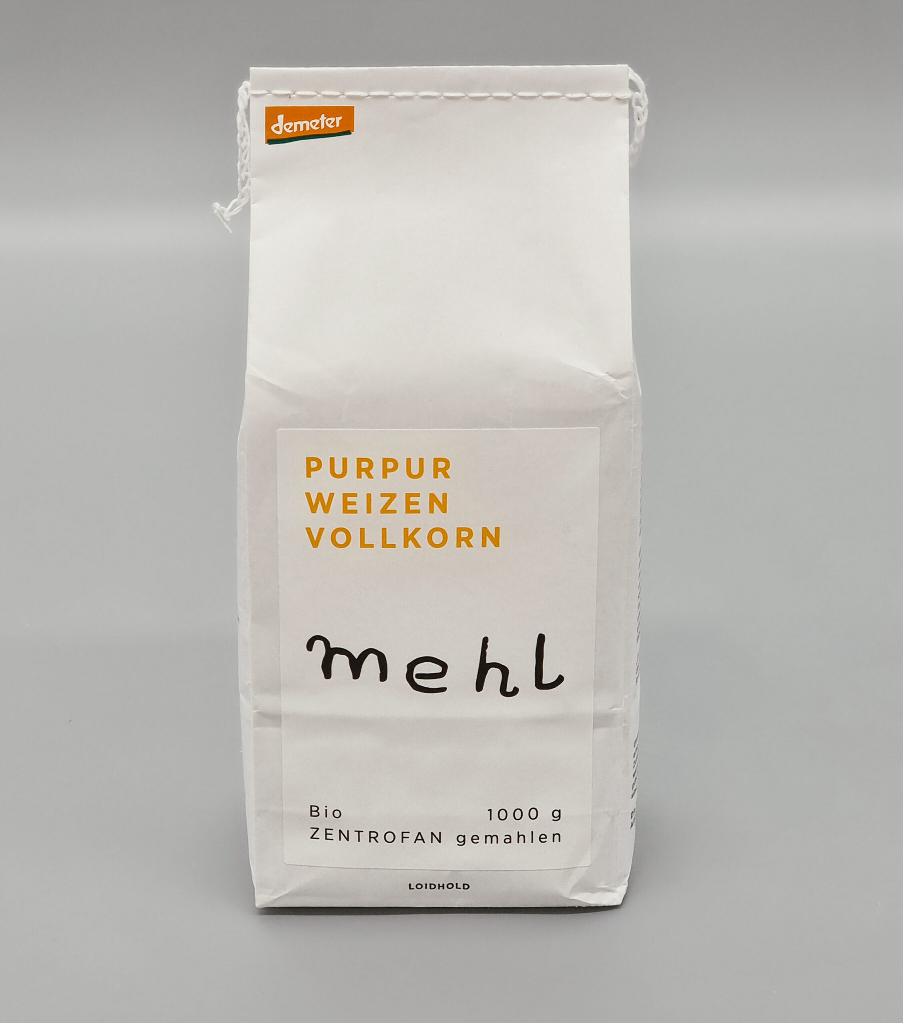 Bio Purpurweizen Vollmehl - Loidholdhof (1kg) – Bild 3